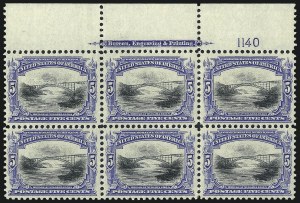Sale 1014, Lot 1695, 1901 Pan-American Issue (Scott 294-299)