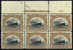 Sale 1014, Lot 1703, 1901 Pan-American Issue (Scott 294-299)