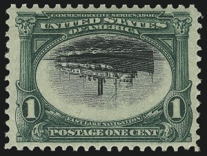 Sale 1014, Lot 1705, 1901 Pan-American Issue Inverts (Scott 294a, 295a, 296a, 296a-S)