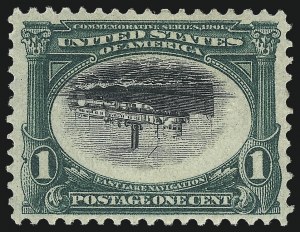 Sale 1014, Lot 1706, 1901 Pan-American Issue Inverts (Scott 294a, 295a, 296a, 296a-S)