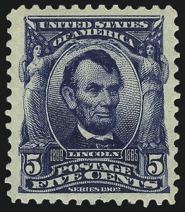 Sale 1014, Lot 1723, 1902-08 Issues (Scott 300-320a)