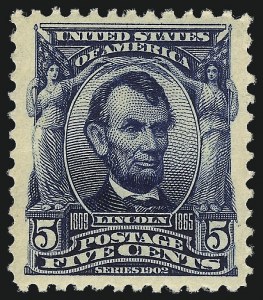 Sale 1014, Lot 1724, 1902-08 Issues (Scott 300-320a)