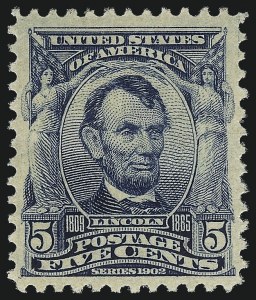 Sale 1014, Lot 1725, 1902-08 Issues (Scott 300-320a)