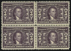 Sale 1014, Lot 1753, 1904 Louisiana Purchase, Jamestown Issues (Scott 323-330)