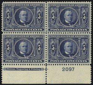 Sale 1014, Lot 1757, 1904 Louisiana Purchase, Jamestown Issues (Scott 323-330)