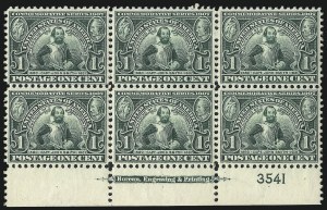 Sale 1014, Lot 1763, 1904 Louisiana Purchase, Jamestown Issues (Scott 323-330)
