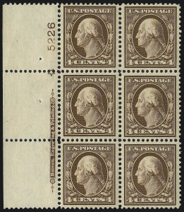 Sale 1014, Lot 1769, 1908-10 Washington-Franklin Issue (Scott 333-347)