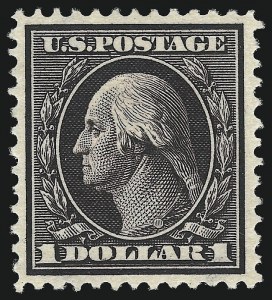 Sale 1014, Lot 1781, 1908-10 Washington-Franklin Issue (Scott 333-347)