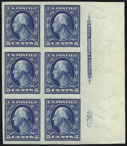 Sale 1014, Lot 1782, 1908-10 Washington-Franklin Issue (Scott 333-347)