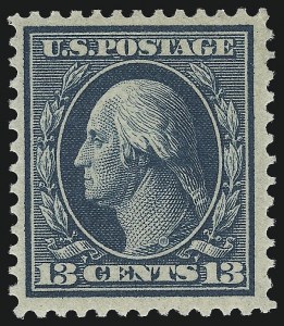 Sale 1014, Lot 1815, 1909 Washington-Franklin Bluish Paper, Incl. 4c and 8c (Scott 357-366)