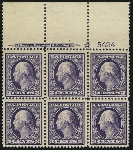Sale 1014, Lot 1830, 1910-11 Washington-Franklin Issues (Scott 376-396)