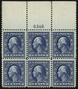 Sale 1014, Lot 1831, 1910-11 Washington-Franklin Issues (Scott 376-396)