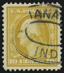 Sale 1014, Lot 1833, 1910-11 Washington-Franklin Issues (Scott 376-396)