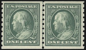 Sale 1014, Lot 1844, 1910-11 Washington-Franklin Issues (Scott 376-396)