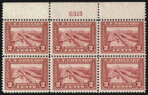 Sale 1014, Lot 1852, 1913 Panama Pacific Issue (Scott 397-404)