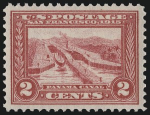 Sale 1014, Lot 1854, 1913 Panama Pacific Issue (Scott 397-404)