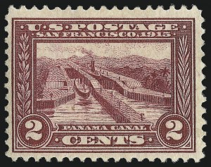 Sale 1014, Lot 1857, 1913 Panama Pacific Issue (Scott 397-404)