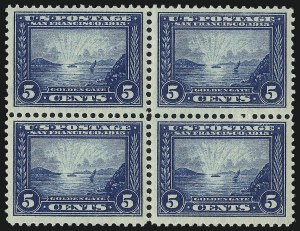 Sale 1014, Lot 1860, 1913 Panama Pacific Issue (Scott 397-404)