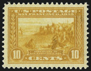 Sale Number 1014, Lot Number 1863, 1913 Panama Pacific Issue (Scott 397-404)
