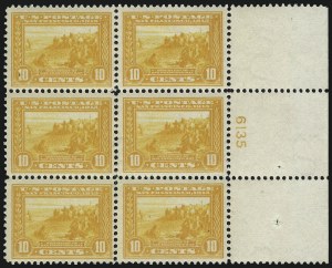 Sale 1014, Lot 1865, 1913 Panama Pacific Issue (Scott 397-404)