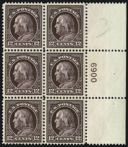Sale 1014, Lot 1896, 1912-15 Washington-Franklin Issues (Scott 406-440)