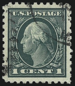 Sale 1014, Lot 1902, 1912-15 Washington-Franklin Issues (Scott 406-440)