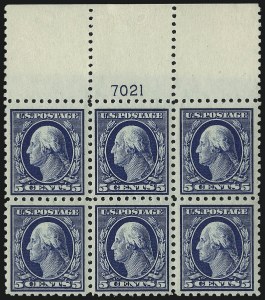 Sale 1014, Lot 1904, 1912-15 Washington-Franklin Issues (Scott 406-440)