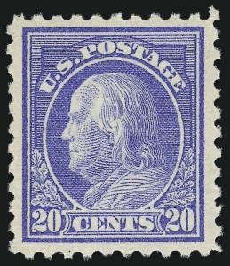 Sale 1014, Lot 1913, 1912-15 Washington-Franklin Issues (Scott 406-440)