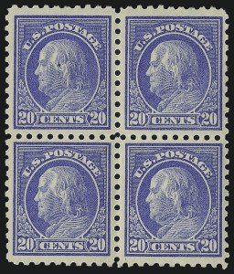 Sale 1014, Lot 1914, 1912-15 Washington-Franklin Issues (Scott 406-440)