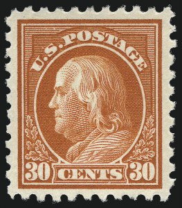 Sale 1014, Lot 1917, 1912-15 Washington-Franklin Issues (Scott 406-440)
