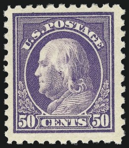 Sale 1014, Lot 1918, 1912-15 Washington-Franklin Issues (Scott 406-440)