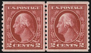 Sale 1014, Lot 1921, 1914-15 Washington-Franklin Issues (Scott 443-461)