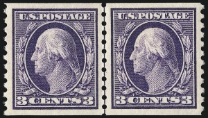 Sale 1014, Lot 1925, 1914-15 Washington-Franklin Issues (Scott 443-461)
