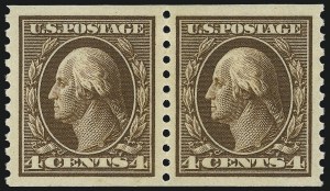 Sale 1014, Lot 1926, 1914-15 Washington-Franklin Issues (Scott 443-461)