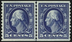 Sale Number 1014, Lot Number 1929, 1914-15 Washington-Franklin Issues (Scott 443-461)