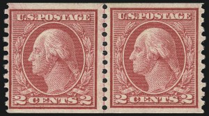 Sale 1014, Lot 1939, 1914-15 Washington-Franklin Issues (Scott 443-461)