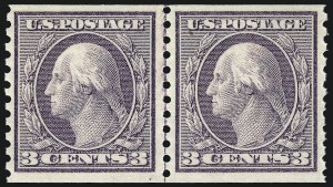 Sale 1014, Lot 1944, 1914-15 Washington-Franklin Issues (Scott 443-461)