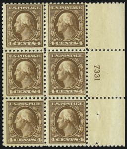 Sale 1014, Lot 1960, 1916-17 Washington-Franklin Issues (Scott 463-496)