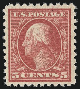 Sale 1014, Lot 1962, 1916-17 Washington-Franklin Issues (Scott 463-496)