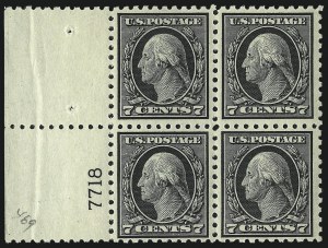 Sale 1014, Lot 1967, 1916-17 Washington-Franklin Issues (Scott 463-496)