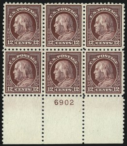 Sale 1014, Lot 1970, 1916-17 Washington-Franklin Issues (Scott 463-496)