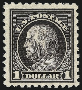 Sale 1014, Lot 1979, 1916-17 Washington-Franklin Issues (Scott 463-496)