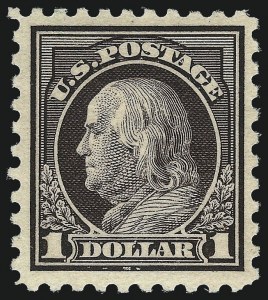 Sale 1014, Lot 1980, 1916-17 Washington-Franklin Issues (Scott 463-496)