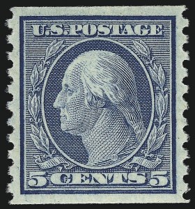 Sale 1014, Lot 1989, 1916-17 Washington-Franklin Issues (Scott 463-496)