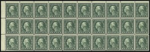 Sale 1014, Lot 1990, 1917-19 Washington-Franklin Issues (Scott 498f-524)