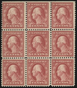Sale 1014, Lot 2001, 1917-19 Washington-Franklin Issues (Scott 498f-524)