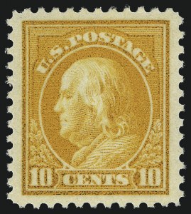 Sale 1014, Lot 2004, 1917-19 Washington-Franklin Issues (Scott 498f-524)