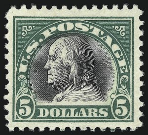 Sale 1014, Lot 2025, 1917-19 Washington-Franklin Issues (Scott 498f-524)