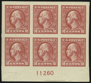 Sale 1014, Lot 2030, 1918-22 Washington-Franklin Issues, Pilgrim Issue (Scott 529-550)