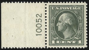 Sale 1014, Lot 2034, 1918-22 Washington-Franklin Issues, Pilgrim Issue (Scott 529-550)
